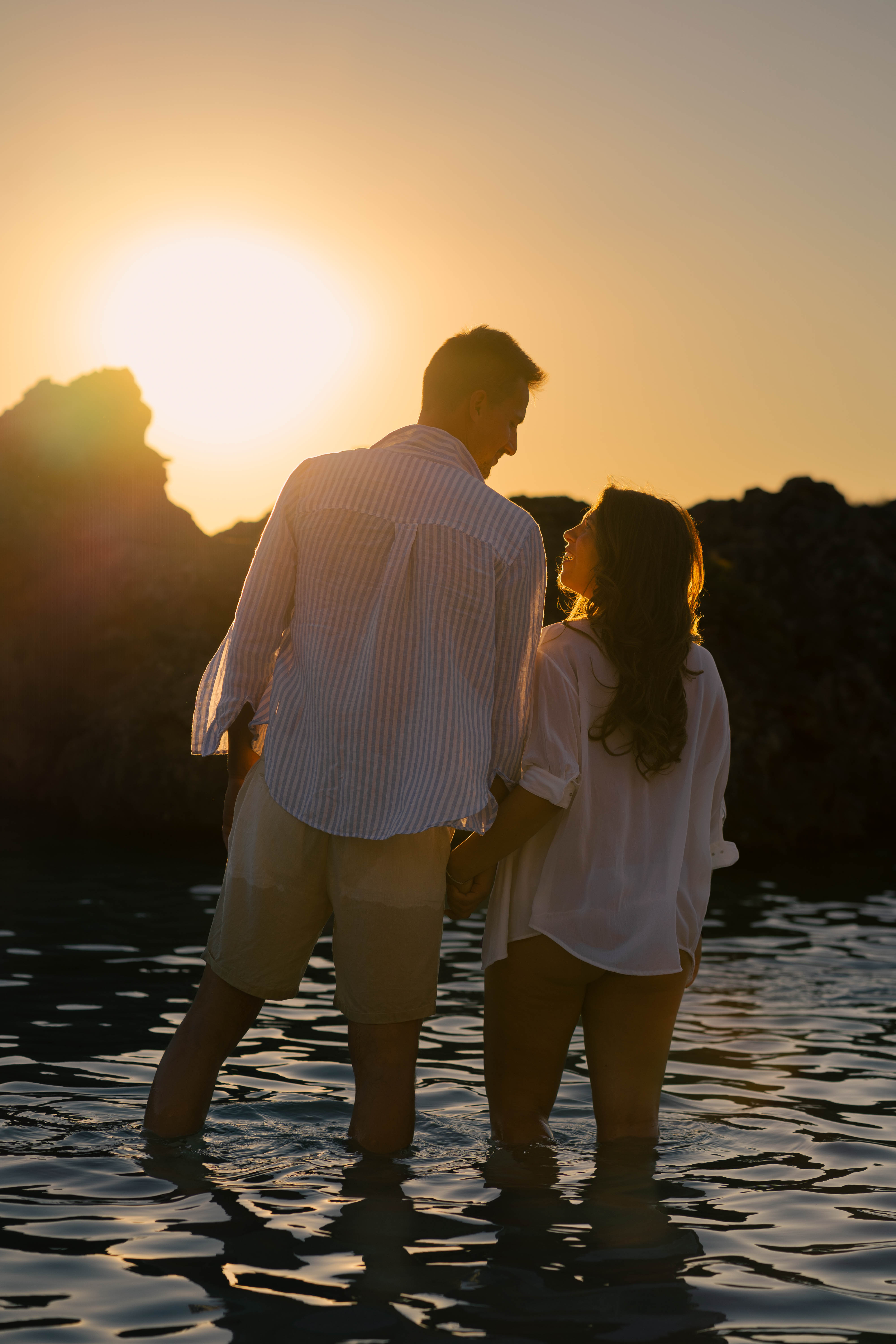 Fine art engagement photos in Italy