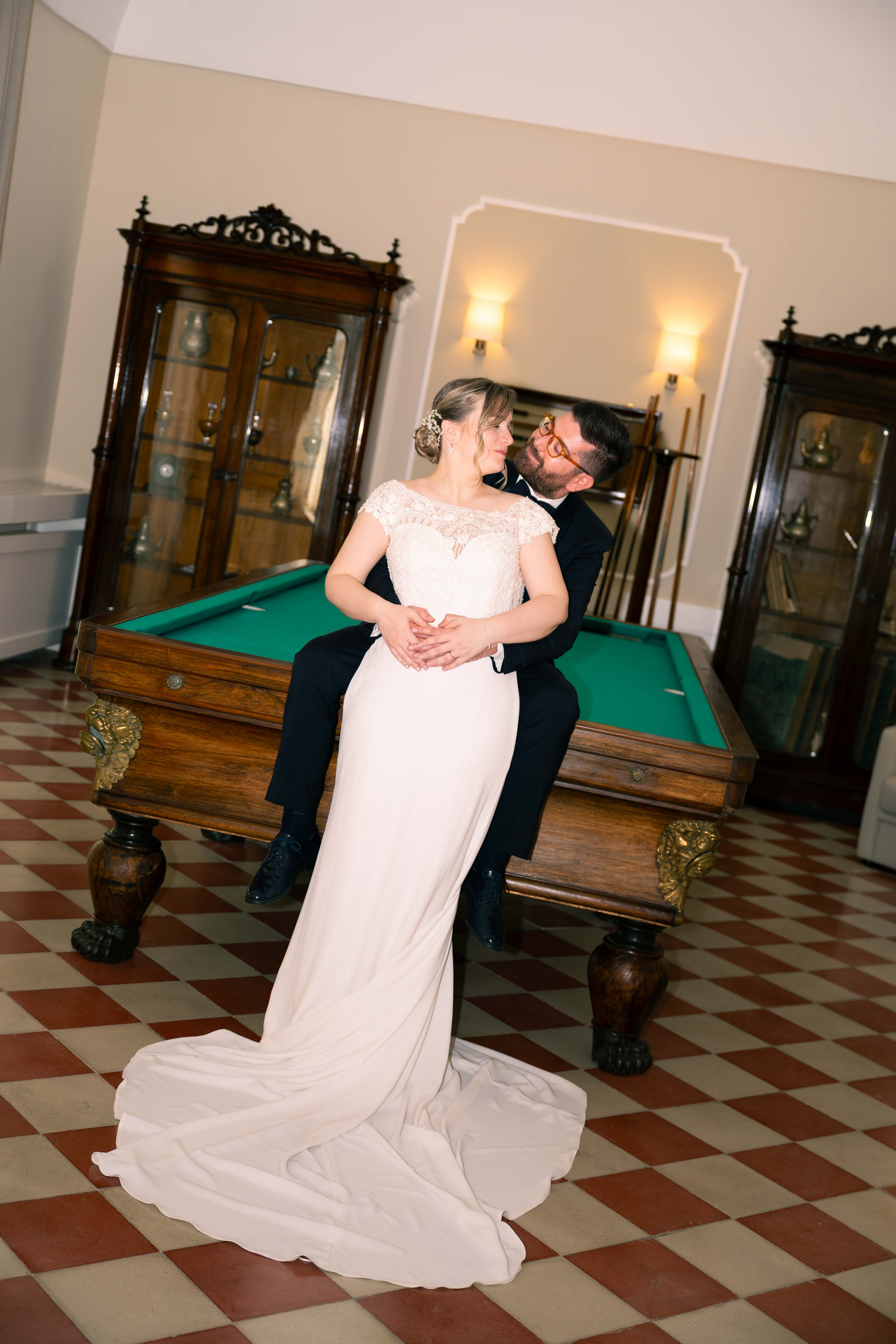 Luxury wedding photography in Italy — reception detail